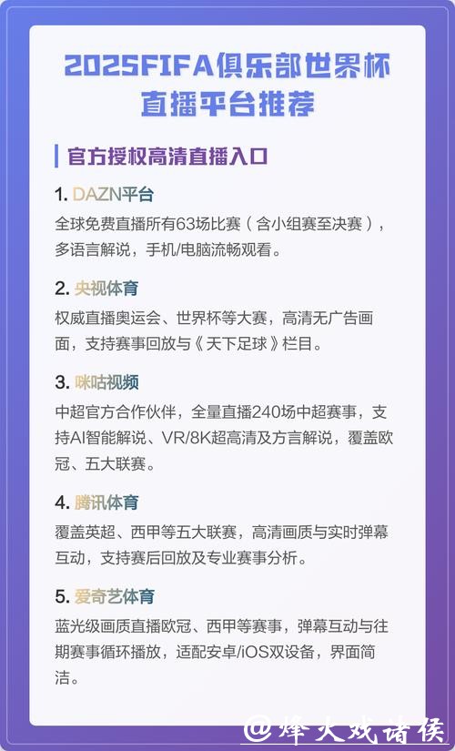 免费世界杯赛事直播观看平台推荐